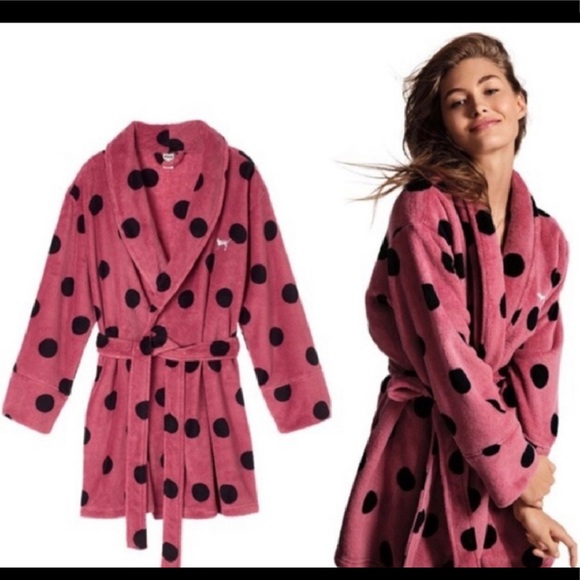 PINK Victoria's Secret Other - 🆚 pink short cozy robe size xs